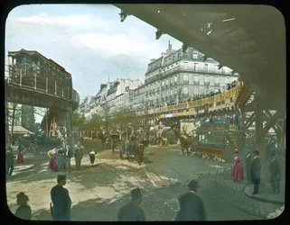 Paris Exposition: Rolling Platform, 1900